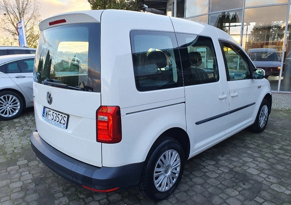 Volkswagen Caddy cena 68000 przebieg: 135072, rok produkcji 2018 z Sośnicowice małe 29